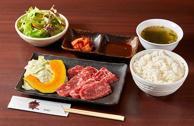 ロースカルビ定食